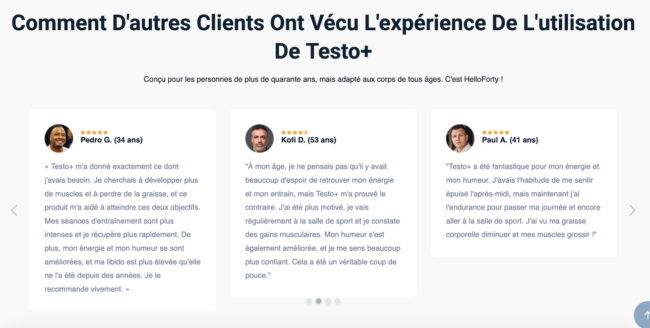 Quels sont les avis des utilisateurs de testo+ ?